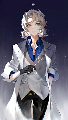 我有一个丧丧的梦想采集到男-人设动漫游戏-2d