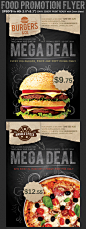 Restaurant/Fast Food Promotion Flyer Template : Restaurant Fast Food Promotion Flyer Template is very modern psd flyer that will give the perfect promotion for your upcoming offer or new item in menu! All elements are in separate layers and text is editab