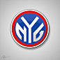 NFL X NBA Logo Mashup : NFL Logos combined with their respective NBA team's logos