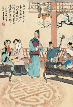 正版  古代风俗百图 连环画大师王弘力彩绘杰作 中国古代秦国两汉明清画集历史文化国画书习俗节日画册绘画绘本艺术临摹美术书读库