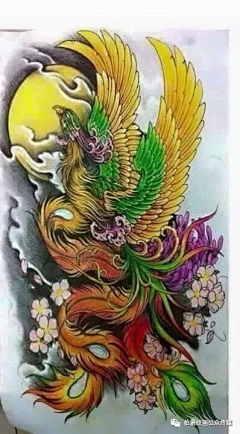【纯针时代刺青】漏漏采集到纹身手稿