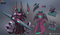 Limit hunting-Character, YongWei Sun : To wild design background, the role will be hunting large monster, monster body of the Leather will become clothing material, this is a very interesting creative process, I hope you like it!