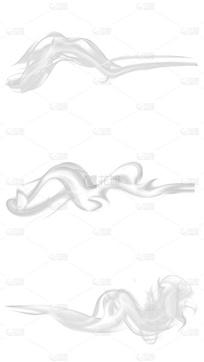 常规系列组合烟雾效果通用元素素材
