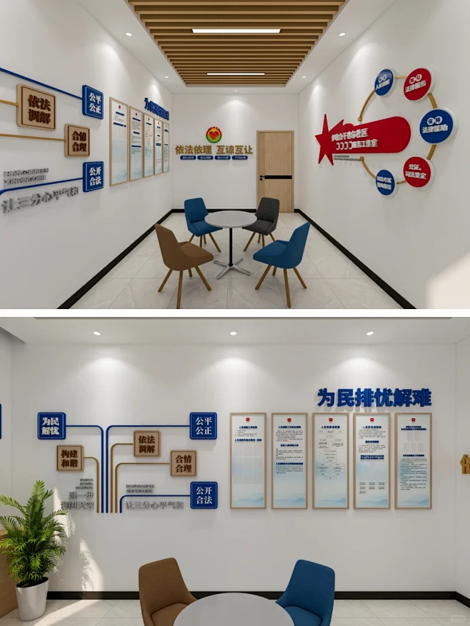 协商议事室文化墙 | 社区文化墙 | 调...