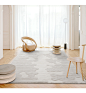 【伽音】土耳其进口高端地毯别墅素色客厅茶几毯米色美式轻奢卧室-tmall.com天猫
