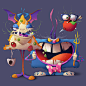 Garbage monsters