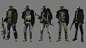 The Hound Wolf Squad Concept Art from Resident Evil Village