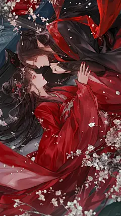 唯美古言小说封面壁纸 | 落花如梦 - 小红书