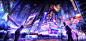 General 2000x954 cyberpunk futuristic neon concept art night digital art futuristic city