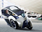 The Toyota i-Road Offers the Maneuverability Without the Exposure #Cars #Automobiles