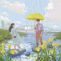 先森小日采集到平面插画