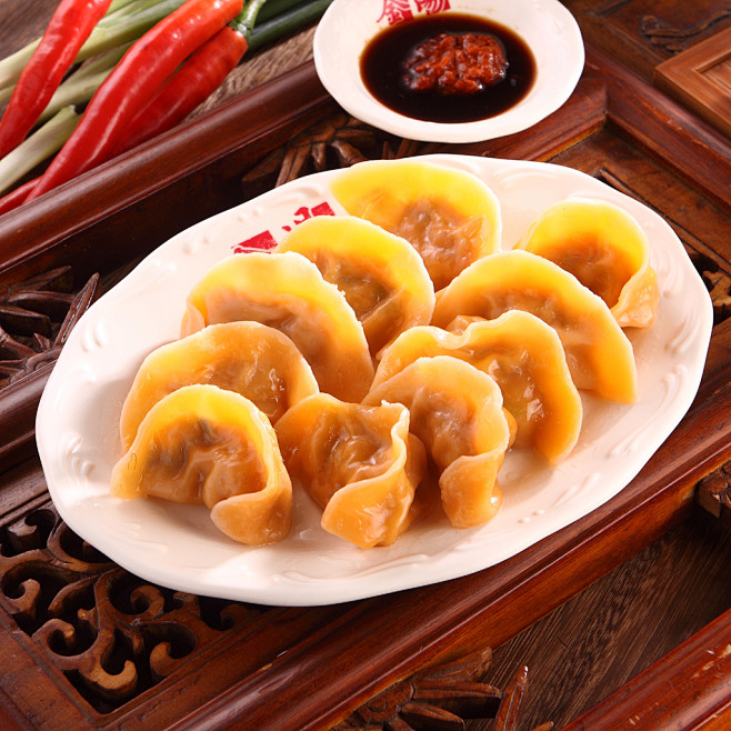 黄色水饺