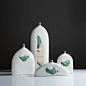 新中式陶瓷创意见山花瓶花器摆件中式家居客厅玄关桌面摆件软装饰-淘宝网