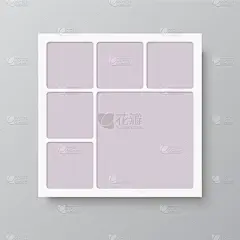 数字6,抽象拼贴画,厚木板,空的,唱片,模板,现代,摄影,绘制,写实