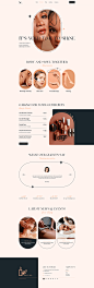 beauty beauty salon elementor landing page nail Spa ui design Wellness wordpress wordune