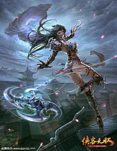 【手绘】唯美的游戏商业原画（更新中...）_看图_手绘古装手绘现代吧_百度贴吧