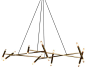 Jbs Le Diamant Chandelier  Contemporary, Metal, Chandelier by Jonathan Browning Studios