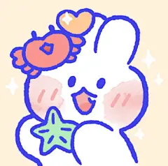 谢谢大家对表情包的支持!!!
给大家画了头像!!^^一起过夏天～～(ღ˘⌣˘ღ)♡ 

#软萌兔mongmong# ​​​​
