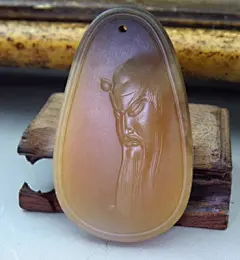 [新疆的猫]/27.8克，完整的特色老糖玉关公牌2016062122-淘宝网