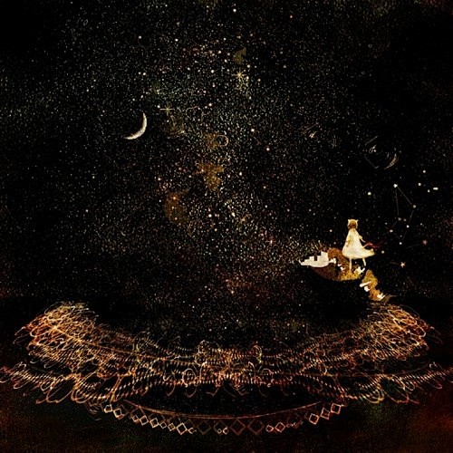 满船清梦压星河孤独的星球意境插画