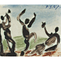 Pablo Picasso-JOUEUR, DANSEUR ET BUVEUR