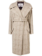 Vivienne Westwood checkered trench coat