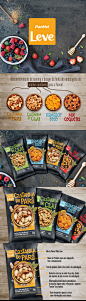 Panvel Leve - Snacks Saudáveis : Criação de marca e embalagem para linha de snacks naturais para a Panvel.