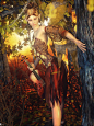 Autumn Fairy 2, Lamuserie antoine : Daz, Octane, CS5