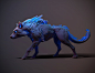 Fantasy Study Ice Wolf, Tyler Smith : More fantasy creature studies! The environment is in UE4. I DID NOT make the forest assets, they are part of the kite demo asset pack ;D