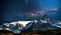 75个这个世界上最迷人的夜晚星空图效果欣赏Southern Milky Way (Patagonia, Argentina)