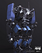 Robo Recall - Big Bot, Mark Van Haitsma : A model that I had the pleasure to work on for Robo Recall.
It was an amazing experience being part of such a great team. I think we ended up with something incredible. I hope everyone gets to play!

Free to downl