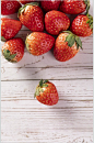 草莓水果摄影图片