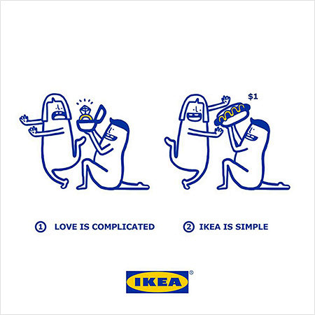 这一次，IKEA决定用幽默插画治愈那些“...