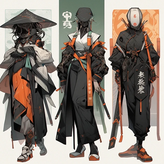 midijourney—赛博武侠
