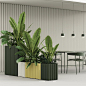 Tess Planter - Deep Space / 15 W x 30 D x 25 H