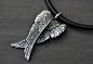天使之翅 925纯银挂坠
