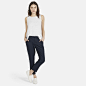 The Slouchy Trouser - Everlane : Modern pleats with a relaxed leg and a fluid drape
100% wool
Fabric is a mid-weight wool twill
Features two front pleats and slant pockets
Dry clean only