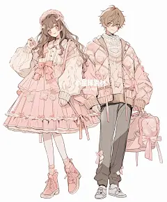 星座情侣服设|粉嘟嘟的天秤座! - 小红书