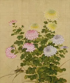 花信有期。蘭花、百合、梅花、菊花、荷花、桃花、玉蘭、榴花、垂絲海棠。繪：余樨