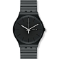 Swatch 原创系列石英中性手表 低调风情 SUOB708A(大码) | 用家生活