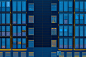 Architecture Photogaphy blue buildings colors Photography  city fine art Italy milano Post Production