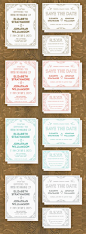 Color + Design Blog / 8 DIY 'Save The Date' Design Resources by COLOURlovers :: COLOURlovers