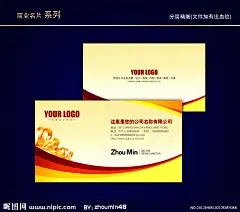 金色名片 金属名片 黄金名片 质感名片大图 点击还原