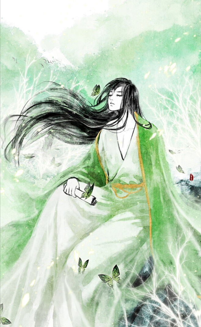绿衣公子