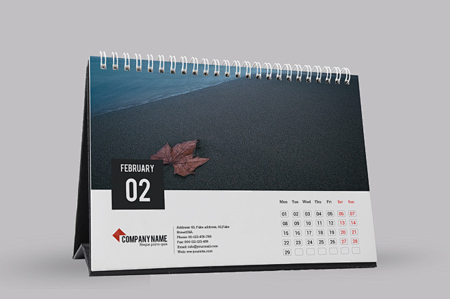 Desk Calendar for 20...
