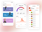 Fitness & Workout Mobile App Design app design calories coach fitness app fitness plan fitness tracking gym ilias minimal mobile mobile app nutrition tracker personal training running stats training ui workout workout app yoga