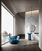 antoniolupi sculpts baths and sinks with translucent, colorable cristalmood