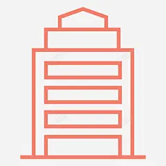塔楼大楼酒店图标 免费下载 页面网页 平面电商 创意素材
