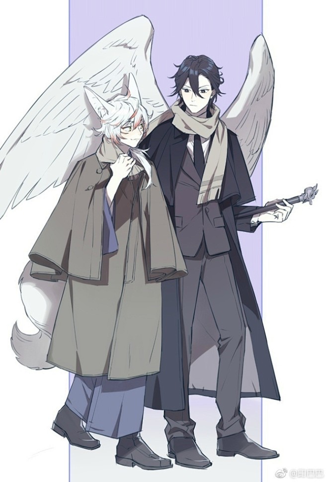 大天狗妖狐狗崽英国绅士大天狗和大正时代狐狸之前看有顶天家族里的二