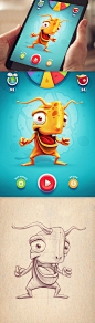 Gorgeous iOS Game Design Concepts by Creative Mints (+ Character Sketches): 